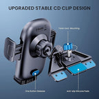 TICILFO Phone Mount for Car Phone Holder Mount Upgraded Metal CD Slot Phone Holder Car Cell Phone Holder Thick Cases Friendly iPhone Holder for Car Mount for CD Player Fit for All iPhone Smartphone