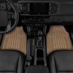 Cat® ToughRide™ Heavy-Duty 3 Piece Rubber All Season Floor Mats for Car Truck Van SUV, Black - Premium Trim to Fit Cars Floor Mat, All Weather Deep Dish Automotive Floor Mats, Total Dirt Protection