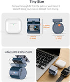KAWA 2K Dash Cam for Cars with Voice Control - Stealth Display Tiny Dashcam Front Included 32GB Micro SD Card, Super Night Vi