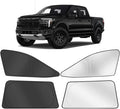 XHRING Car Window Shades Covers Rear Side for Ford F150 2021-2025 2026 Lariat King Ranch Platinum XL XLT Limited Raptor Accessories Truck Screen Sunshade Shield Visor