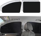 XCBYT Car Window Shades - 4 Pack Car Window Covers 99% UV Protection Magnetic Fordable Privacy Sun Shade for Baby