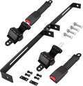 Dr.Acces Universal 2 Passenger Retractable Seat Belts and Bracket Kit for Club Car,EZGO Yamaha etc. Golf Cart