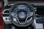 Mayco Bell Small Size Steering Wheel Cover Anti-Slip,Safety,Soft,Breathable,Durable,Full Surround,Comfortable Grip Microfiber
