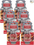 Yankee Candle Car Jar Ultimate, Sparkling Cinnamon, 0.96 OZ (Pack of 6)