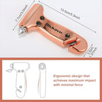 Car Safety Hammer, 3 in 1 Emergency Escape Tool with Window Breaker and Seat Belt Cutter, Window Glass Hammer for Car, Office