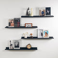 NEXHOME PRO Floating Shelves for Wall Set of 4,36 Inches Picture Ledge Shelf, Kids Bookshelf Wall Mounted for Living Room Bed
