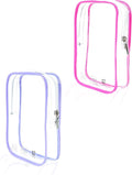 2 Packing Cubes 1 Quart Size Travel Bag TSA Approved Toiletry Bag Clear Small Purse Pouch International Long Flight Must Have