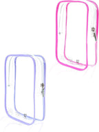 2 Packing Cubes 1 Quart Size Travel Bag TSA Approved Toiletry Bag Clear Small Purse Pouch International Long Flight Must Have