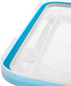 Sterilite 18-Pack Gasket Box, Weather-Resistant Storage Bins with Latching Lids, 7.5 Quart - Heavy-Duty Organizing Containers