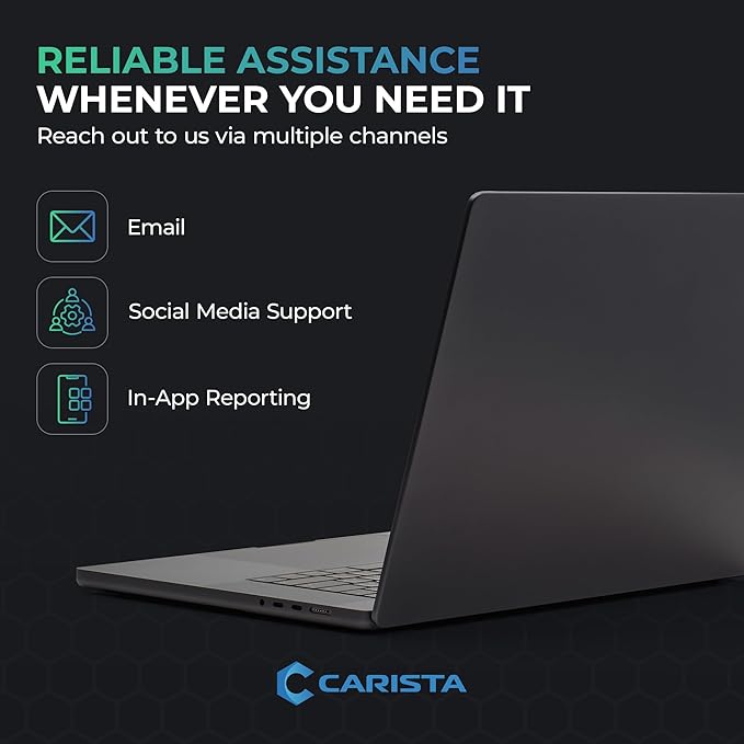 Carista EVO - Bluetooth OBD2 Scanner - Car Diagnostic Tool & Code Reader with Access to Diagnostics, Customizations, Service