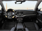 GIANT PANDA Microfiber Leather Steering Wheel Cover for Honda Accord,Civic,CR-V,HR-V,Pilot(Diamond-Pattern-Black+Beige-Standa