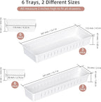 24 PCS Drawer Organizer Clothes