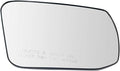 TRQ Passenger Side Mirror Glass Non Heated with Backing Plate For Factory Equipped & Aftermarket Mirrors Compatible with 2013