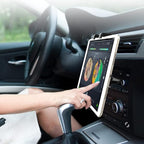 woleyi CD Slot Tablet Car Mount, CD Player iPad Mount Holder, Adjustable Tablet Mount for Car, Compatible with iPad Pro 12.9 Air Mini, Galaxy Tabs, Surface Pro/Go, 5.5"-13" iPhone, Tablets and Devices
