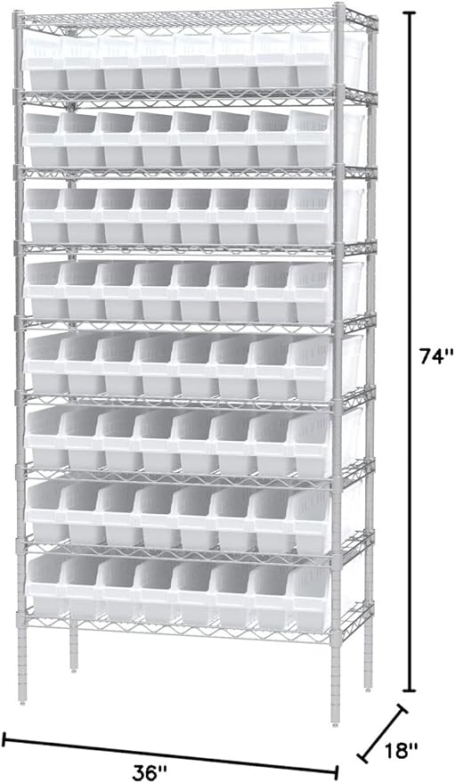 Akro-Mils 24-Drawer Plastic Drawer Storage Cabinet for Garage Organization, Bead Organizer, Building Bricks Storage, Teacher 