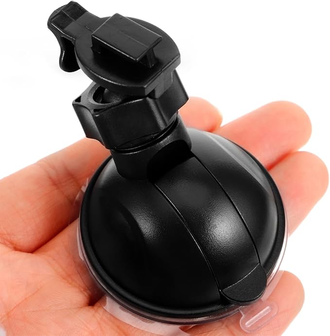 2pcs Cup Dash Cam Mount Holder Easy to Install Stable Support for Windshield Dashboard Use Single Screw Design for Effortless Attachment and Detachment