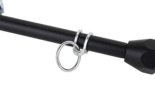 Milton 976BKL Dual Head Angled Chuck Tire Pressure Service Gauge, Non-Slip Grip Matte Black Poly Finish -13” 1-160 PSI For Large Vehicle Tires