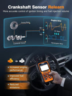 FOXWELL NT510 Elite fit for GM OBD2 Scanner, Bi-Directional All System Engine ABS SRS Diagnostic Scan Tool Code Reader for