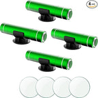 HHXS Car Window Breaker Seatbelt Cutter 4 Pack, Car Safety Hammer Glass Breaker Under Water Auto Emergency Rescue Tool, Car E