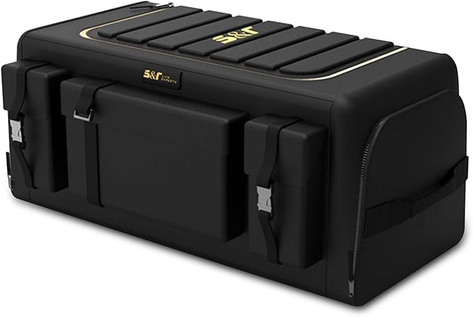 Ergocar Car Trunk Organizer Car Boot Storage Organiser Multi Pocket Car Boot Tidy Storage 3 Times Size Folded Portable Waterp