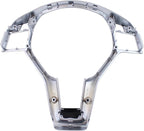 Steering Wheel Trim Cover Chrome for Mercedes C250 C350 C63 AMG E63 AMG 2012-15, C300 2012-14, CLA250 CLA45 AMG 2014-19, E250 E63 AMG S 2014-16, E350 2012-16, E400 2013-17, E550 2012-17