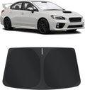 TINGLU Sun Shade for Subaru Impreza WRX/WRX STI 2008-2015 Accessories Windshield Sun Shade Window Shade UV Rays Protection Sun Visor Cover with Steering Wheel Sunshade Storage Bag