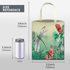 Car Trash Can, Cute Car Trash Bag, Hanging Car Organizer and Storage Bag, Trash Bin for Car Accessories, Vehicle, Travelling, Camping Watercolor Wild Plants