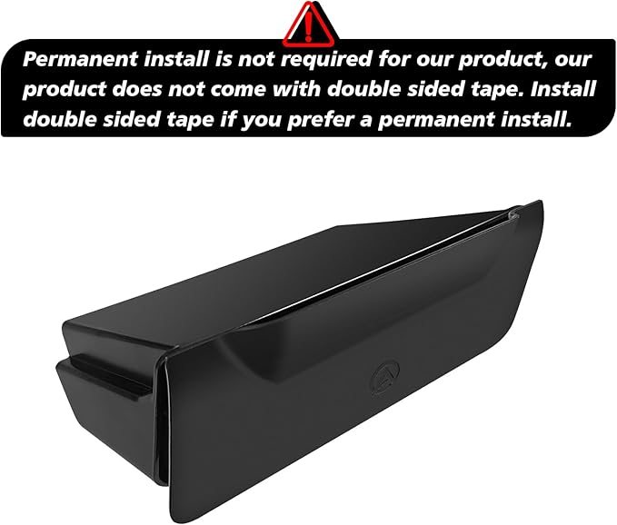 Muslogy Console Storage Drawer Compatible with Toyota 4Runner 2014-2022 2023 2024 Accessories Center Console Organizer Insert Cubby Storage Box With Anti-Slip Mat (One-Touch Self-Locking Mechanism)