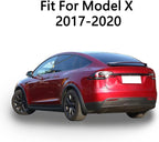 Side Mirror Cover for Tesla Car Exterior Accessories ABS Plastic Outside Cap (Pack of 2)(Model X 2017-2020 Gloss Black)