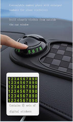 Multifunctional Car Anti-Slip Mat Mobile Phone Holder for Dashboard - Non-Slip Sticky Mount Stand for Car, Adjustable and Sec