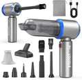 Mini Vacuum Cleaner, 2 in 1 27000PA Brushless Car Vacuum Air Duster 9000mAh Battery Air Blower Wireless Handheld Vacuum for C