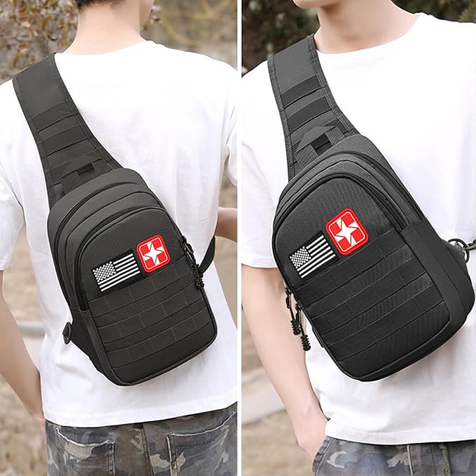 Survival Kit, First Aid Kit Survival Gear and Supplies Emergency Kit with Bug Out Bag Tactical Military Grade Molle IFAK for 