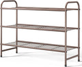 Kitsure Shoe Rack - Stainless Steel Shoe Organizer, Sturdy Shoe Rack for Closet and Front Door Entrance, Free Standing Shoe S
