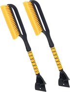 KeFanta Ice Scrapers for Car Windshield, 2 Pack 27'' Snow Removal Brush for SUV and Truck Window, Automotive Winter Accessories