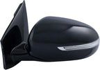 TRQ Driver and Passenger Side Mirror Set Power Heated Power Folding Paint to Match Compatible with 2017-2019 Kia Sportage