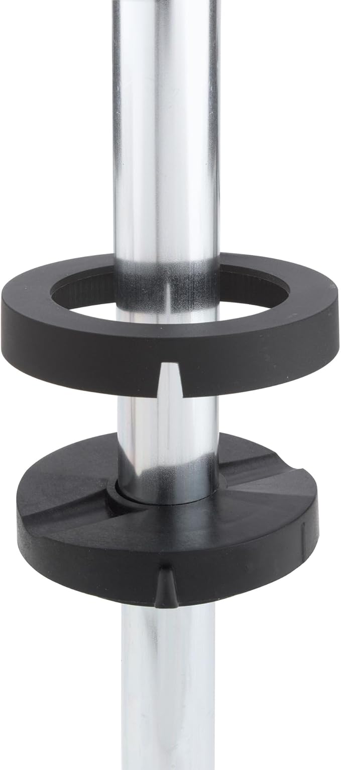 Rev-A-Shelf 2 Tier Full-Circle Lazy Susan for Corner Wall Cabinets Plastic 18" Double Shelf Swivel Kitchen Spice/Can Organize