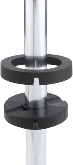 Rev-A-Shelf 2 Tier Full-Circle Lazy Susan for Corner Wall Base Cabinets 24" Double Shelf Swivel Kitchen Spice/Can Organizer, 