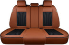 FLORICH Rear Seat Covers Leather Car Seat Covers Waterproof Back Seat Cover Automotive Seat Covers Universal Seat Cushion Pro