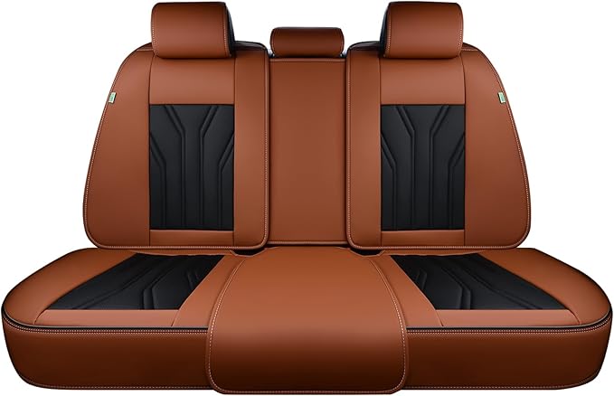 FLORICH Rear Seat Covers Leather Car Seat Covers Waterproof Back Seat Cover Automotive Seat Covers Universal Seat Cushion Pro