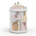 Rotating Makeup Organizer, 360° Spinning Skincare Organizers, Adjustable Layer Cosmetic Storage Lazy Susan Makeup Organizers 