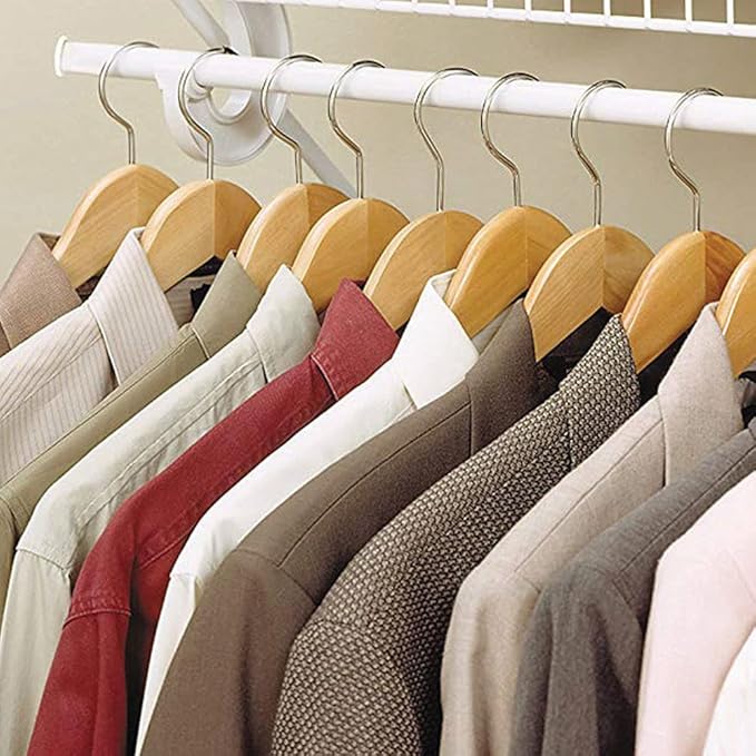 ClosetMaid 2050 Super Slide Adjustable Hanging Closet Rod, 2' x 4', White