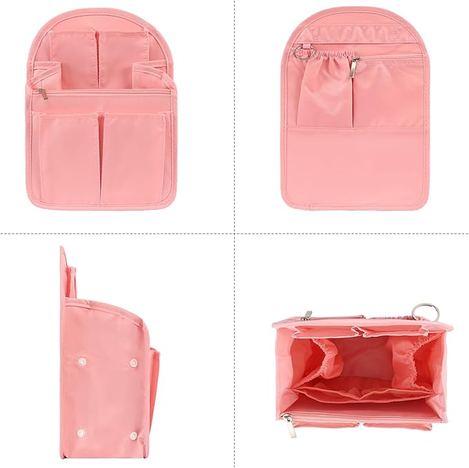 Surblue Backpack Organizer Insert Liner Hanging Travel Rucksack Purse and Handbag Insert Pocket, High-capacity Divider Foldab