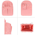 Surblue Backpack Organizer Insert Liner Hanging Travel Rucksack Purse and Handbag Insert Pocket, High-capacity Divider Foldab