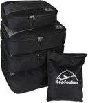 5 Set Packing Cubes for Travel Large Suitcase Luggage Organizer Bags Travel Accessories Vacation 4 Cubes 1 Laundry Pouch Bag