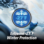 Clean Revolution Advanced All Season Windshield Washer Fluid Ultra Low VOC Formula - Extreme -27°F Winter Protection - Made i
