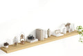 72 Inch Floating Shelves, 8 Inch Deep Floating Shelves for Wall, Hanging Shelf with Invisible Brackets, Deep Shelves for Bath