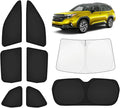 KUST Car Window Shades for Subaru Forester 2025-2026 Windshield Sun Shade Side Window Cover UV Block Privacy Protection Accessories for Camping Blackout Rear Back Full Set 8PCS