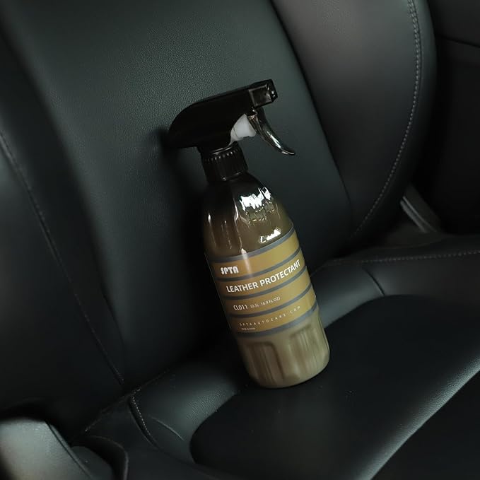 SPTA Leather Protectant, 16oz Leather Conditioner, Vinyl, and Plastic Interior Surfaces -for Car Interiors, Furniture, Appare