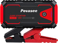 Povasee Jump Starter 5000A Car Jumper Starter, Model A30 12V Jump Box for Car Battery up to 10L Gas or 8L Diesel Engine