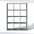 Furinno Cubic Closet Organizers and Storage, 12-Cube Closet Organizer, Open Shelf Closet Storage, Extra Thick Frame for Wardr